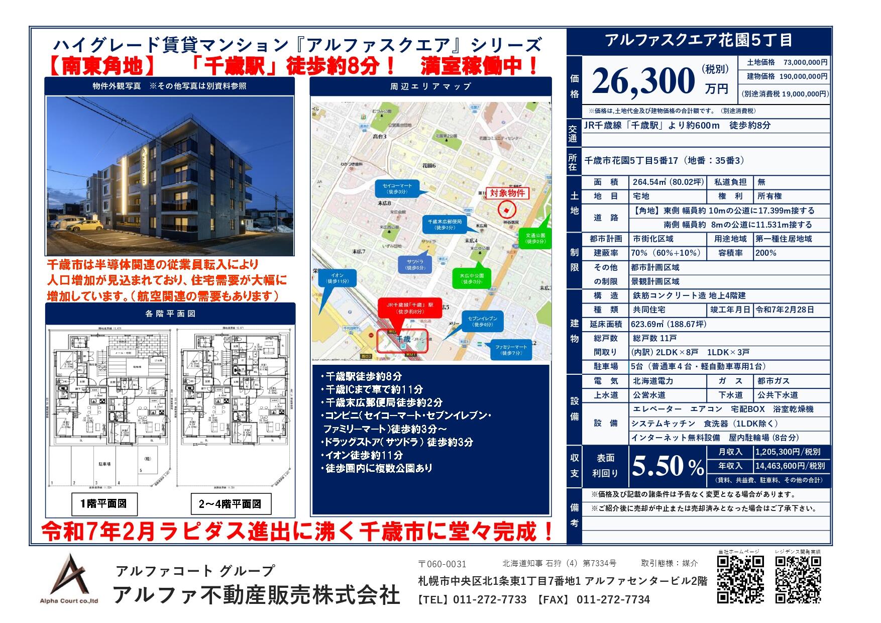 アルファスクエア花園5丁目